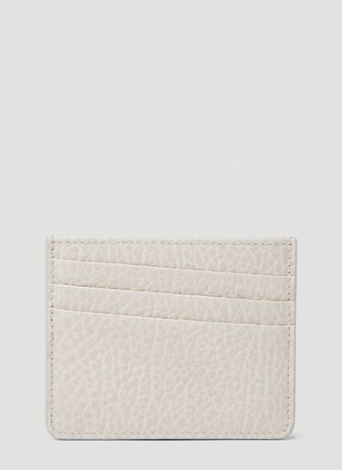 Maison Margiela 시그니처 스티치 카드홀더 화이트 mla0151051