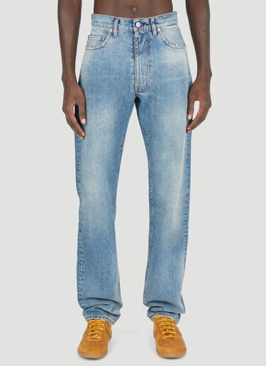 水洗牛仔裤 Maison Margiela 水洗牛仔裤 浅蓝色 mla0153011