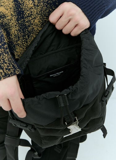 글램 슬램 스몰 스포츠 백팩 Maison Margiela 글램 슬램 스몰 스포츠 백팩 블랙 mla0153038