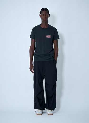 Logo Motif T-Shirt Maison Margiela Logo Motif T-Shirt Black mla0161003