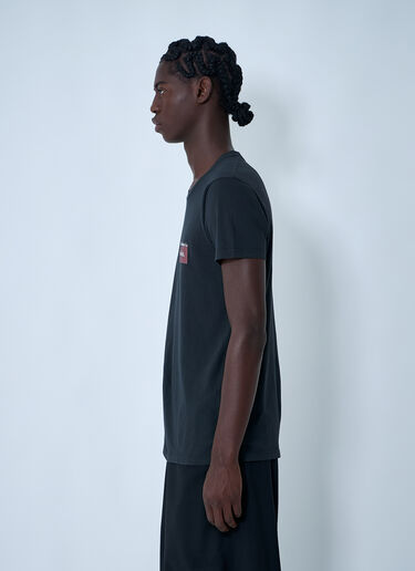 Logo Motif T-Shirt Maison Margiela Logo Motif T-Shirt Black mla0161003