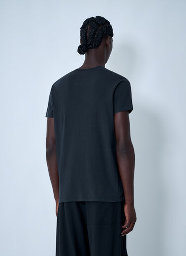 Logo Motif T-Shirt Maison Margiela Logo Motif T-Shirt Black mla0161003