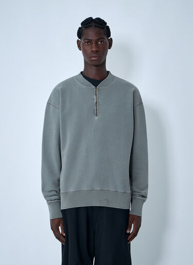 Zip-Up Sweatshirt Maison Margiela Zip-Up Sweatshirt Grey mla0161005