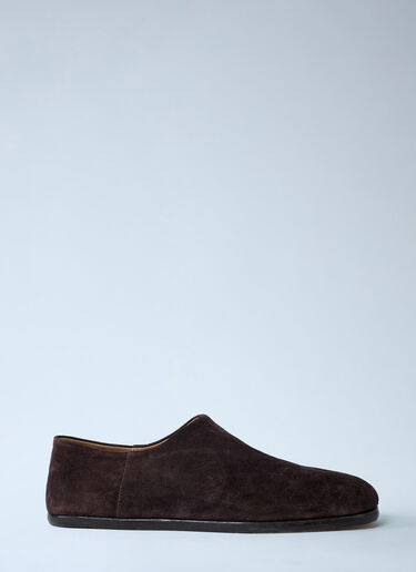 Tabi Babouches Flats Maison Margiela Tabi Babouches Flats Dark Brown mla0162005
