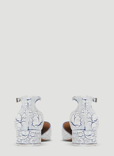 Cracked Tabi Sandals Maison Margiela Cracked Tabi Sandals White mla0235015