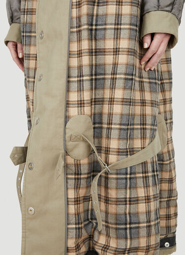 Maison Margiela 양면 트렌치코트 베이지 mla0247002