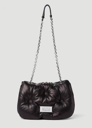 Maison Margiela Glam Slam Flap Medium Shoulder Bag Black mla0249006