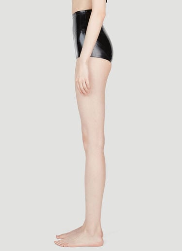 High Waist Latex Briefs Maison Margiela High Waist Latex Briefs Black mla0254005