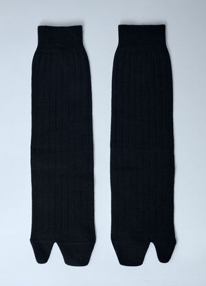 Maison Margiela Bootleg Socks Black mla0261011