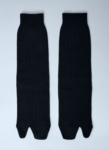 Bootleg Socks Maison Margiela Bootleg Socks Black mla0261011