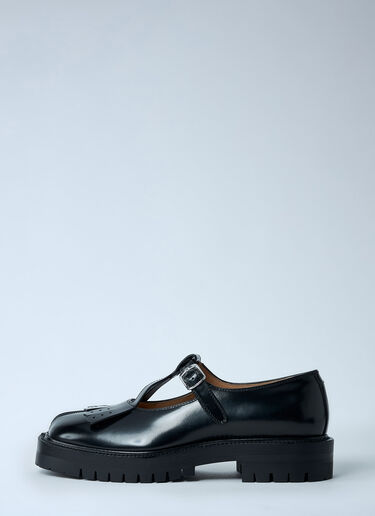 Maison Margiela Tabi Country Mary Jane Shoes Black mla0261016