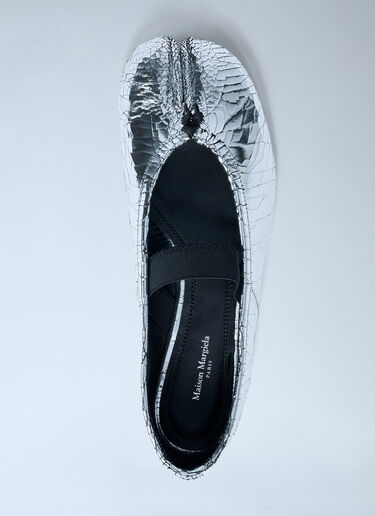 Tabi Ballet Flats Maison Margiela Tabi Ballet Flats Silver mla0262005