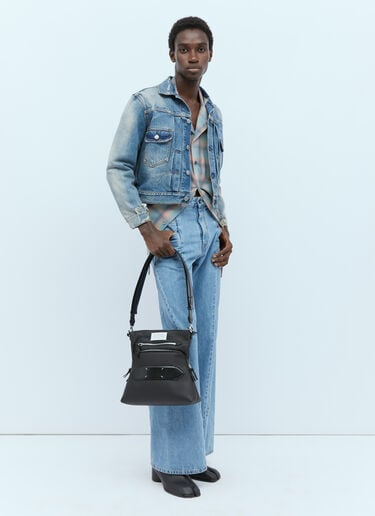 Maison Margiela 5AC Crossbody Bag Black mla0354009
