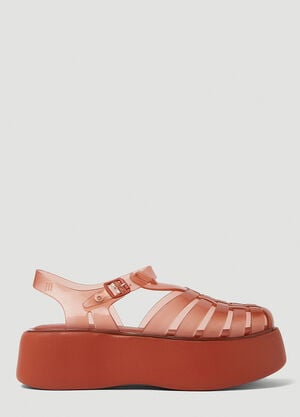 Melissa Possession Platform Shoes Orange mls0250002