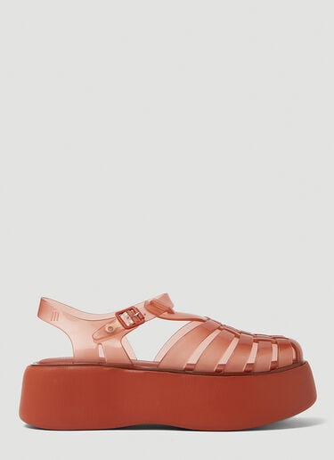 Melissa Possession Platform Shoes Orange mls0250002