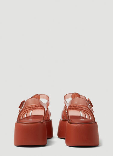 Possession Platform Shoes Melissa Possession Platform Shoes Orange mls0250002