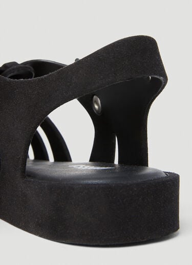 Possession Velvet Sandals Melissa Possession Velvet Sandals Black mls0254005