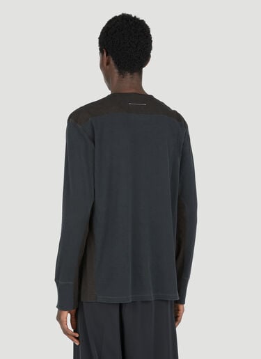 MM6 Maison Margiela 罗纹长袖 T 恤 灰色 mmm0153011
