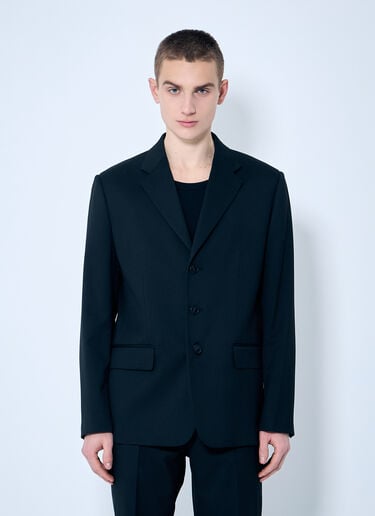 MM6 Maison Margiela Tailored Suit Blazer Black mmm0159002