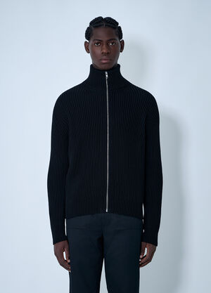 MM6 Maison Margiela Rib Knit Sweater Black mmm0161001