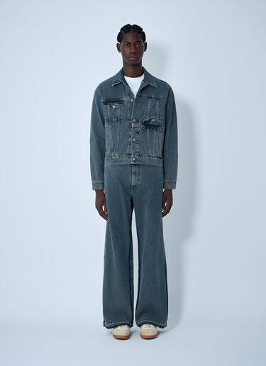 MM6 Maison Margiela Denim Jacket Light Grey mmm0161003