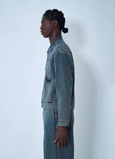 Denim Jacket MM6 Maison Margiela Denim Jacket Light Grey mmm0161003