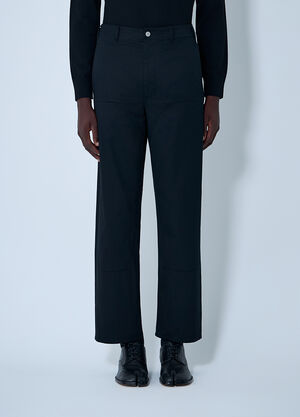 MM6 Maison Margiela Cotton Pants Black mmm0161007