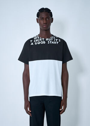 MM6 Maison Margiela Logo Motif T-Shirt White mmm0162003