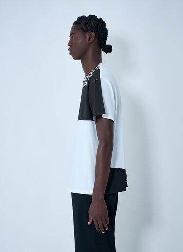 MM6 Maison Margiela Logo Motif T-Shirt White mmm0162003