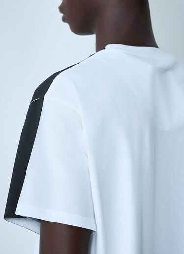 MM6 Maison Margiela Logo Motif T-Shirt White mmm0162003