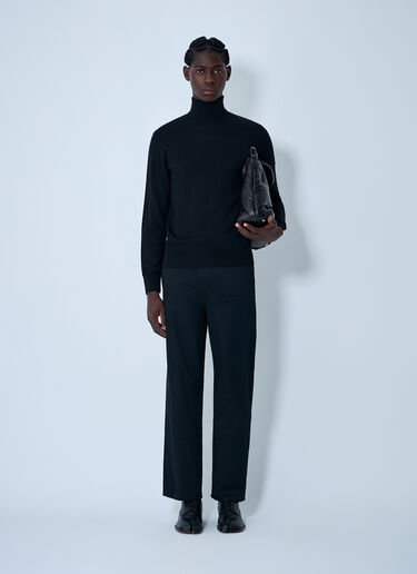 Wool-Blend Sweater MM6 Maison Margiela Wool-Blend Sweater Black mmm0162004