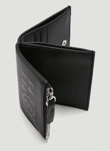 Faux-Leather Wallet MM6 Maison Margiela Faux-Leather Wallet Black mmm0243024