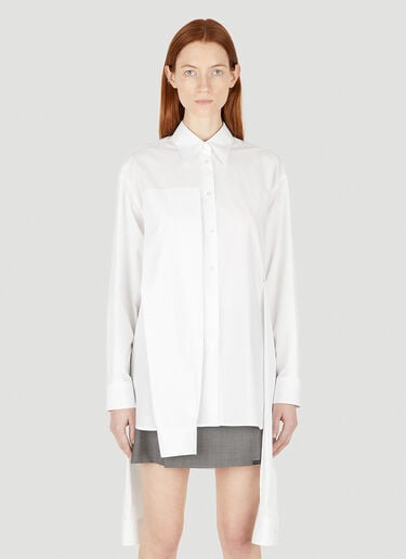 六袖衬衫 MM6 Maison Margiela 六袖衬衫 白 mmm0248004