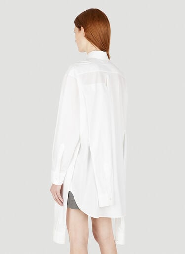 六袖衬衫 MM6 Maison Margiela 六袖衬衫 白 mmm0248004