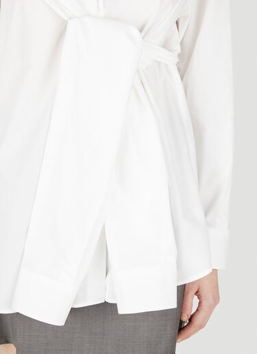 六袖衬衫 MM6 Maison Margiela 六袖衬衫 白 mmm0248004