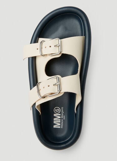 厚底凉鞋 MM6 Maison Margiela 厚底凉鞋 乳白色 mmm0251024