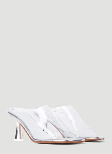 透明小猫跟穆勒鞋 MM6 Maison Margiela 透明小猫跟穆勒鞋 透明 mmm0251028