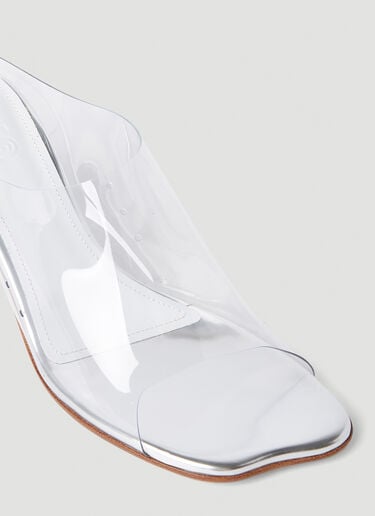 透明小猫跟穆勒鞋 MM6 Maison Margiela 透明小猫跟穆勒鞋 透明 mmm0251028