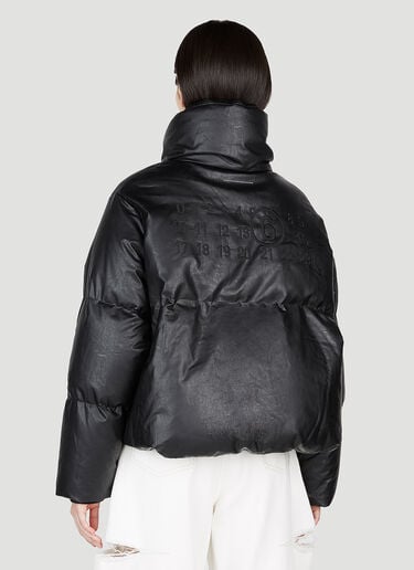 蓬松羽绒夹克 MM6 Maison Margiela 蓬松羽绒夹克 黑色 mmm0253004