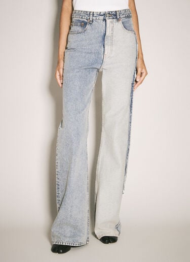Inside-Out Jeans MM6 Maison Margiela Inside-Out Jeans Blue mmm0257008