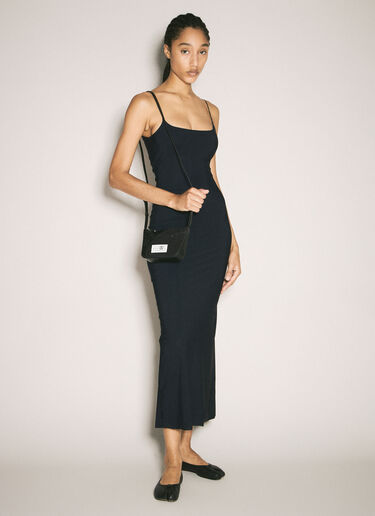 MM6 Maison Margiela 미니 뉴메릭 나일론 숄더백 블랙 mmm0257016
