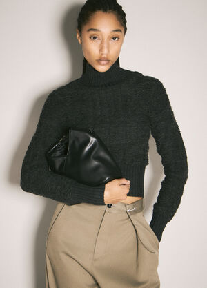 MM6 Maison Margiela 经典日式斜挎包 黑色 mmm0257018