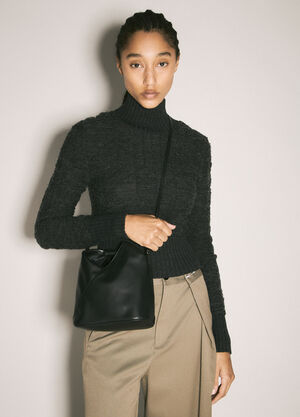 MM6 Maison Margiela Classic Japanese Crossbody Bag Black mmm0257018