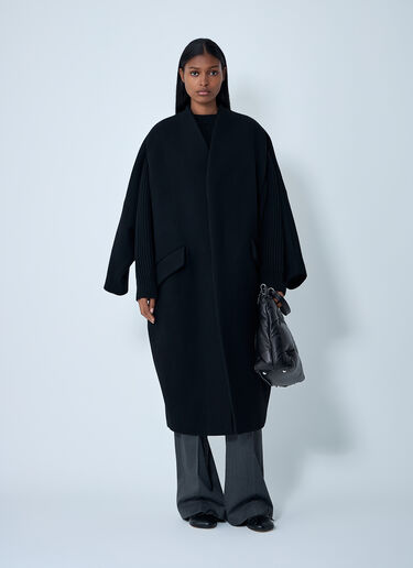 Double-Sleeve Coat MM6 Maison Margiela Double-Sleeve Coat Black mmm0261001