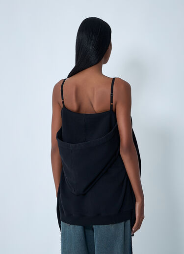 MM6 Maison Margiela Hooded Sweatshirt Black mmm0261005