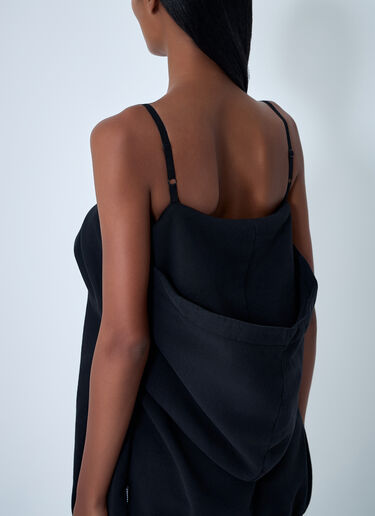 MM6 Maison Margiela Hooded Sweatshirt Black mmm0261005