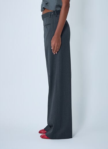 Tailored Back-To-Front Pants MM6 Maison Margiela Tailored Back-To-Front Pants Dark Grey mmm0261008