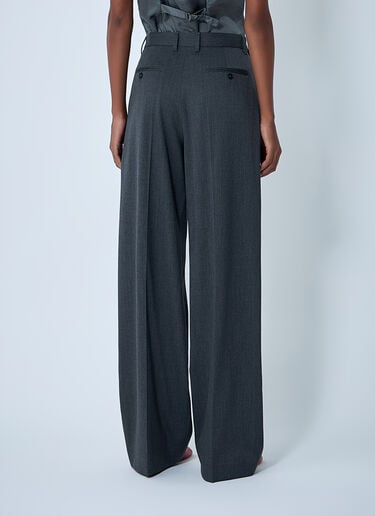 Tailored Back-To-Front Pants MM6 Maison Margiela Tailored Back-To-Front Pants Dark Grey mmm0261008