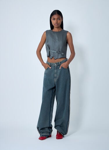 Five-Pocket Jeans MM6 Maison Margiela Five-Pocket Jeans Light Grey mmm0261010