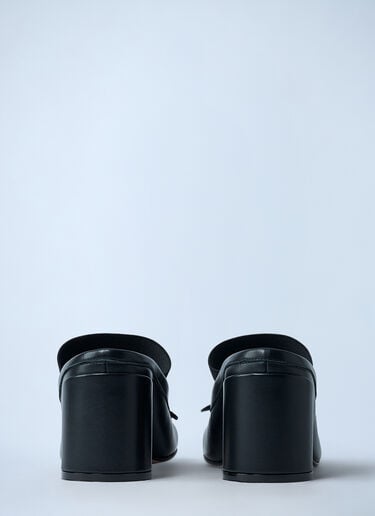 Ballerina Block Heel Shoes MM6 Maison Margiela Ballerina Block Heel Shoes Black mmm0261013